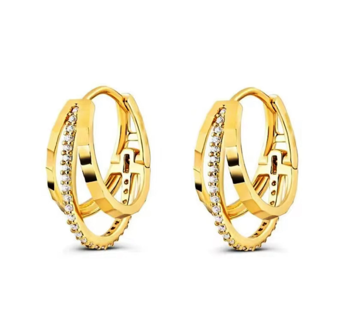 Auréole Triple Hoops