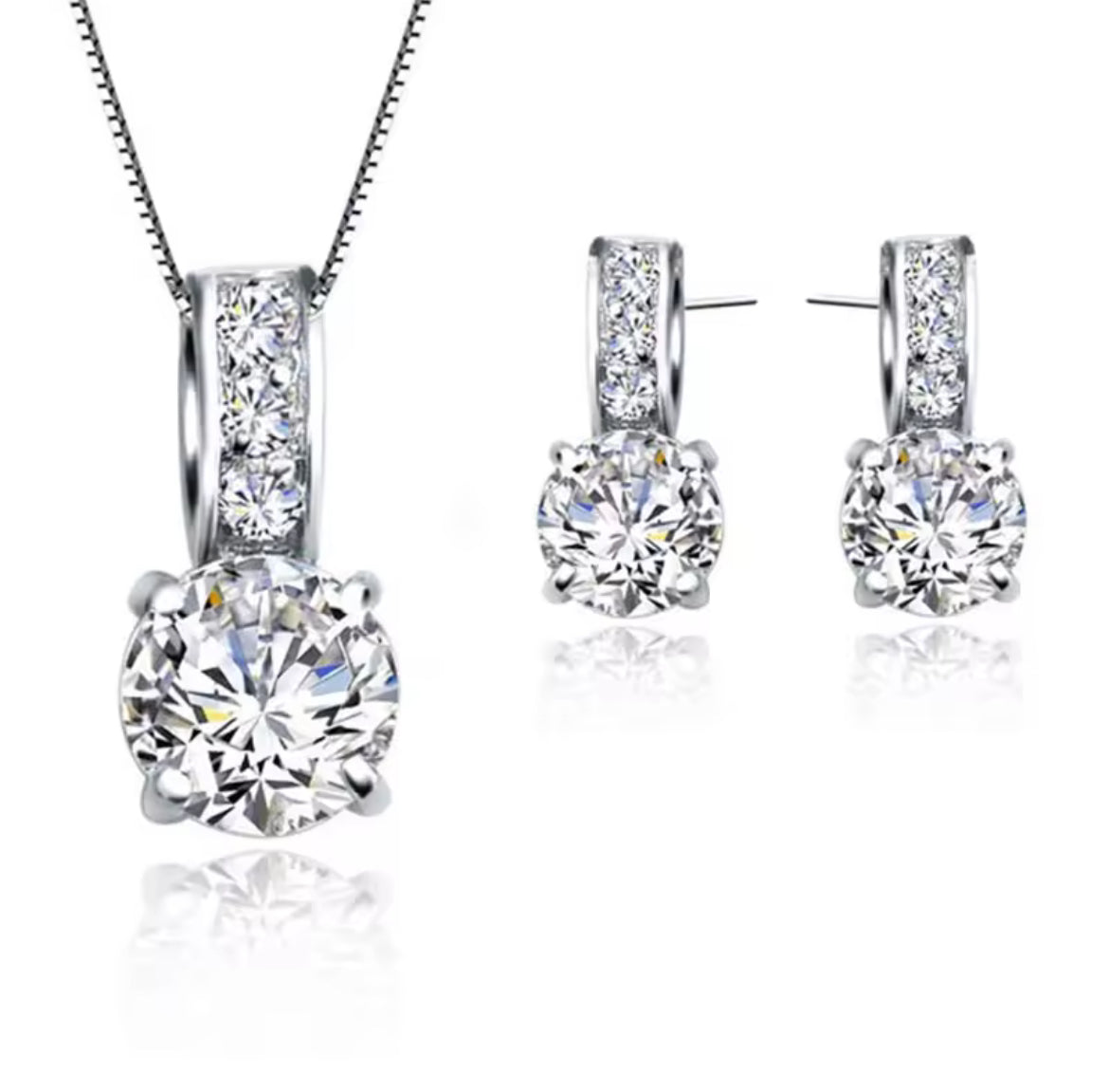 Radiant Grace Silver Set