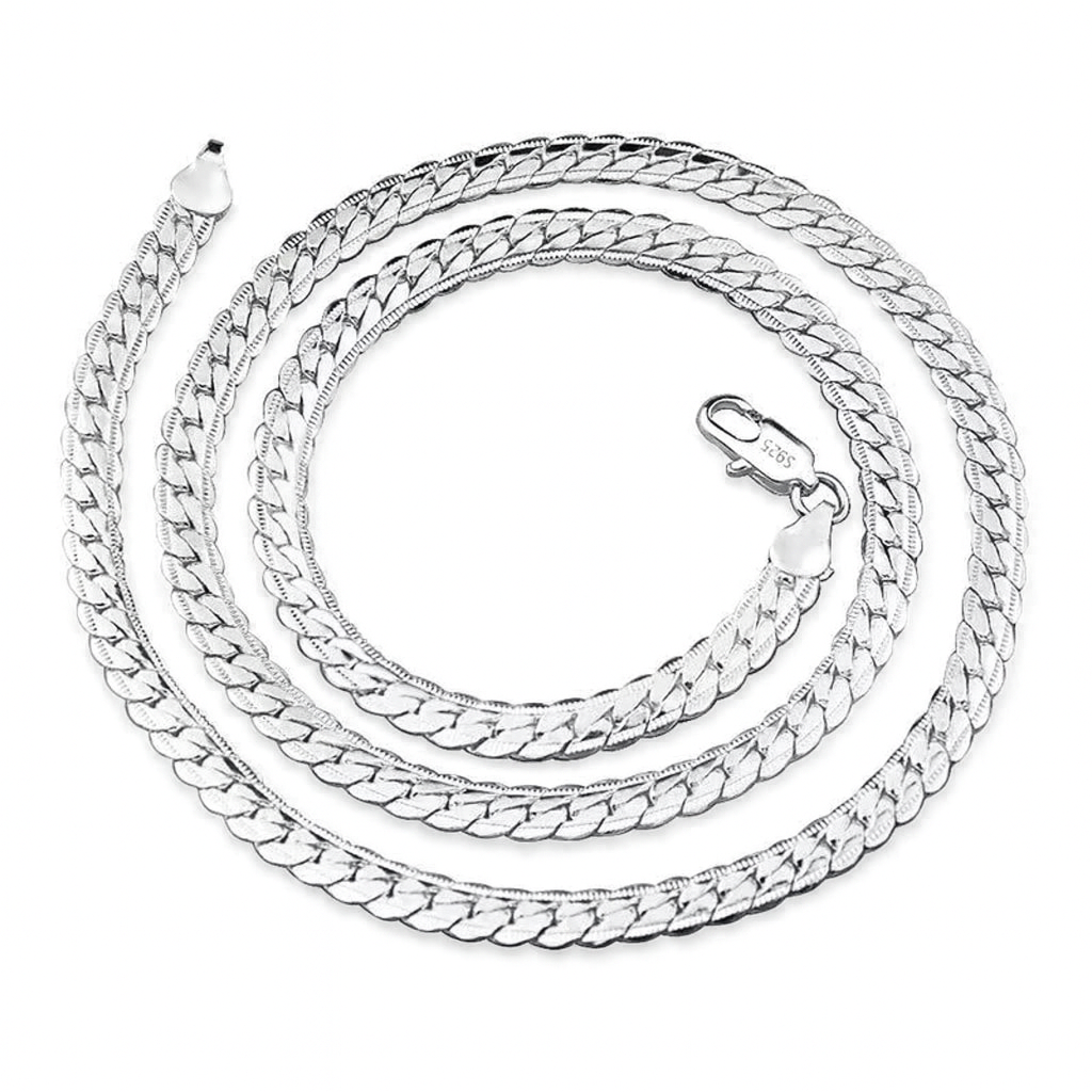Valente Silver Chain (6mm)
