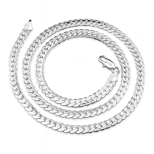Valente Silver Chain (6mm)
