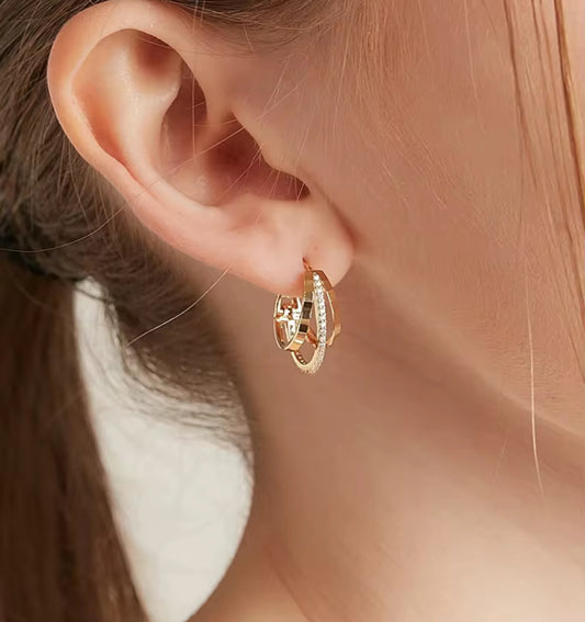 Auréole Triple Hoops