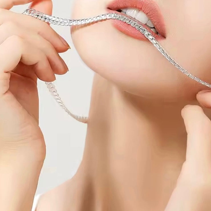 Valente Silver Chain (6mm)