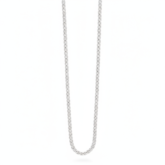 Éterna Silver Chain - hanging vertical