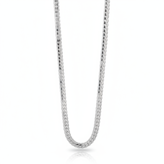 Valente Silver Chain - hanging vertical